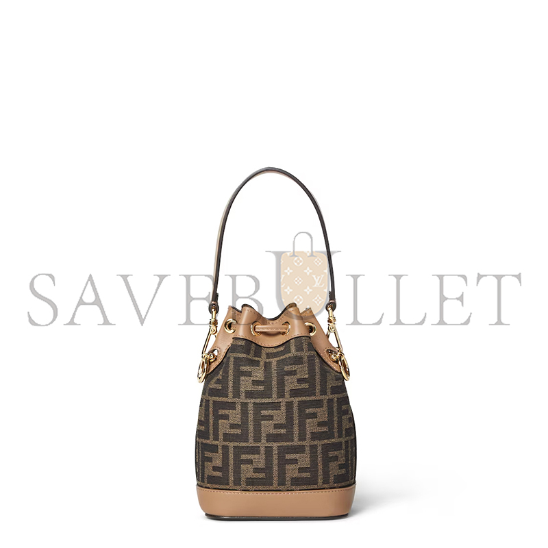 F**di mon tresor fabric brown 8bs093alp3f1aoe (18*14*12cm)